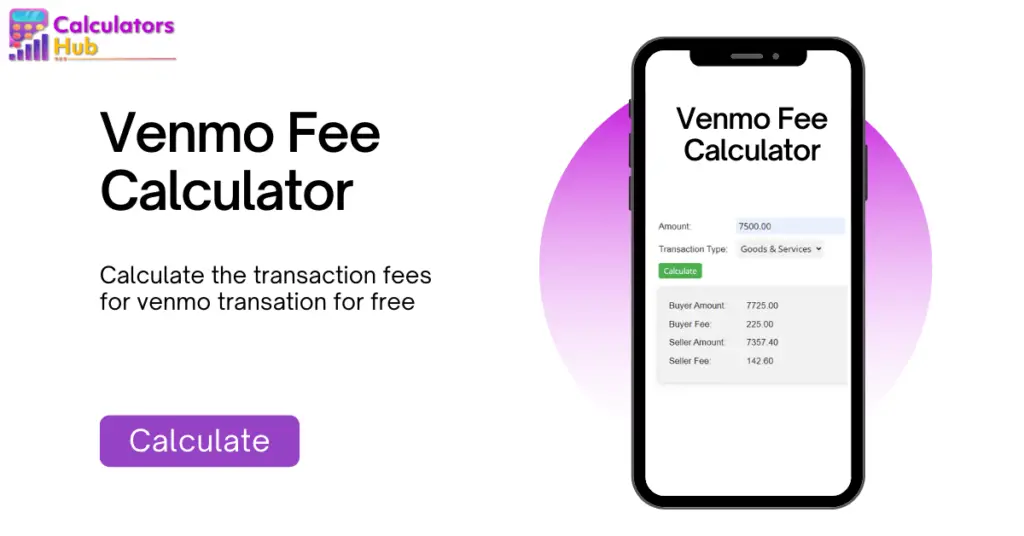 Venmo Fee Calculator for Buyers and Sellers