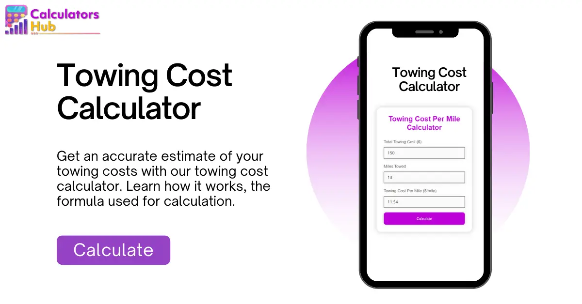 Towing Cost Calculator