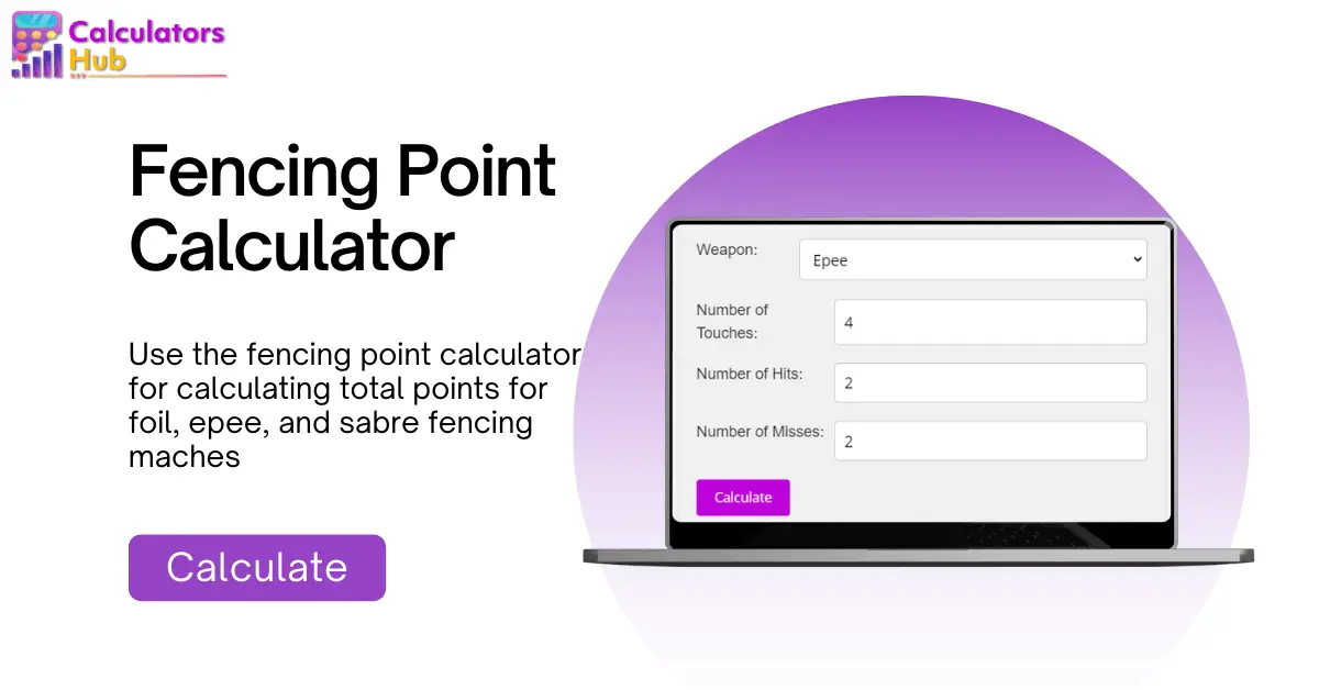 fencing point calculator