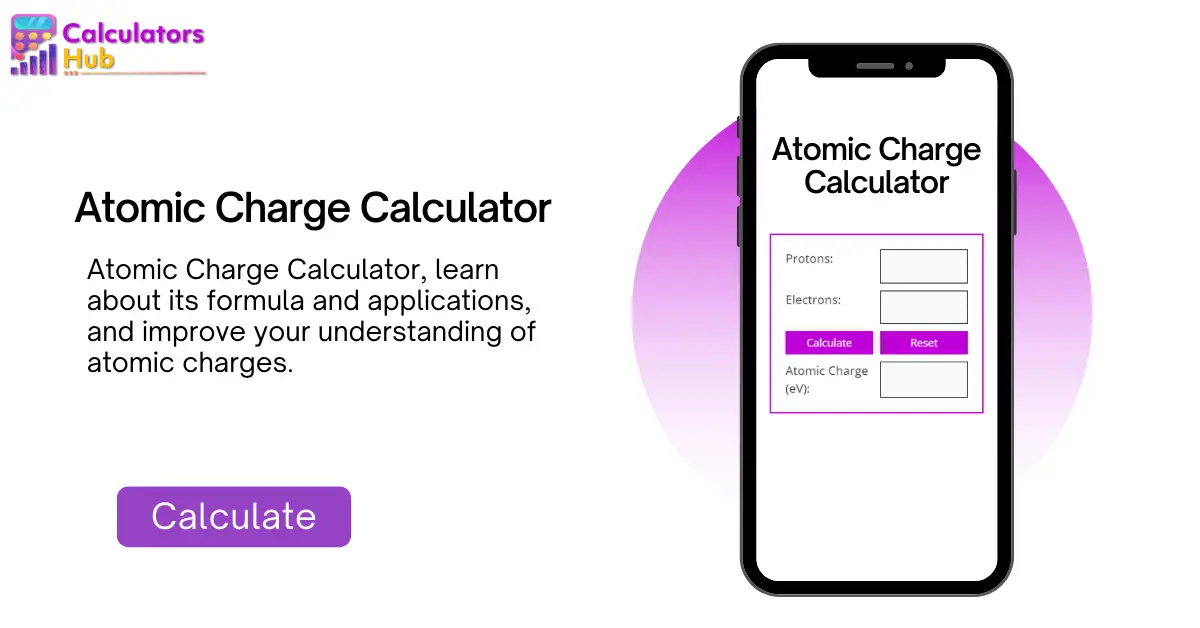 Atomic Charge Calculator