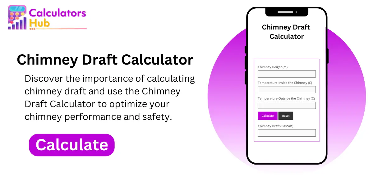Chimney Draft Calculator