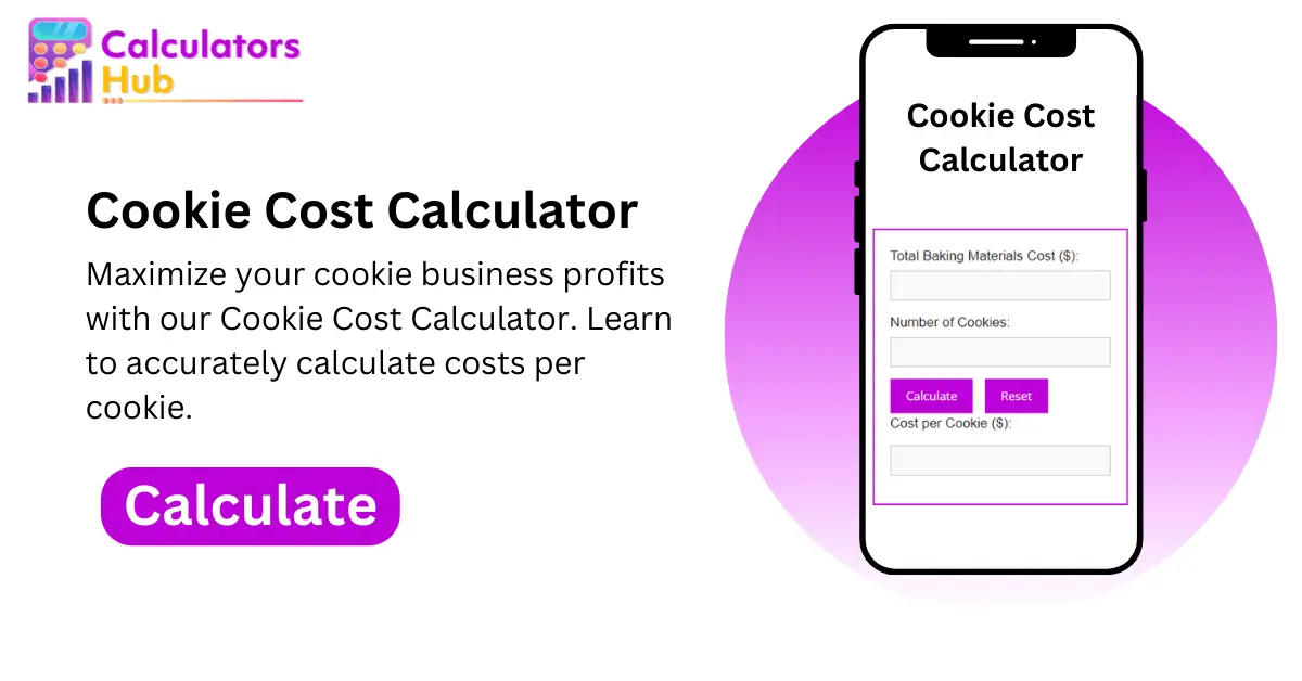 Cookie Cost Calculator