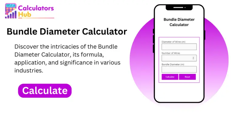 Bundle Diameter Calculator Unraveling The Bundle Diameter bundle-diameter-calculator-unraveling-the-bundle-diameter