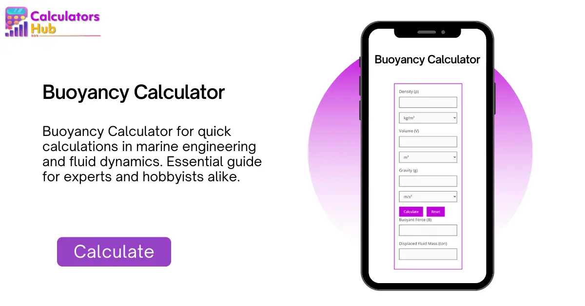 Buoyancy Calculator
