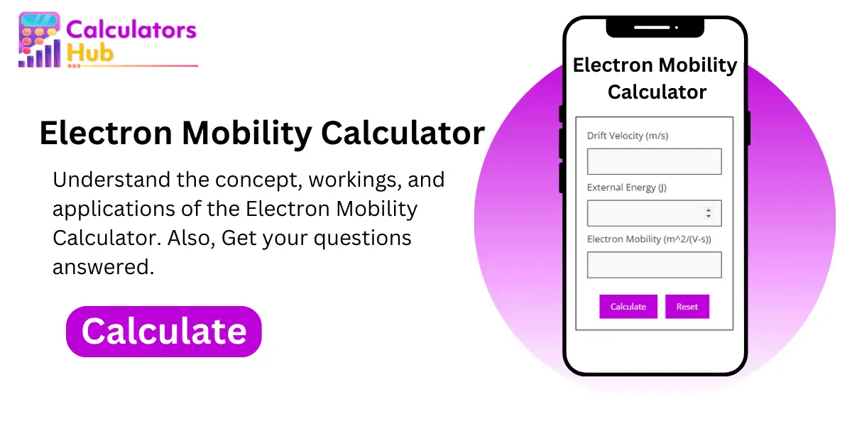 Electron Mobility Calculator