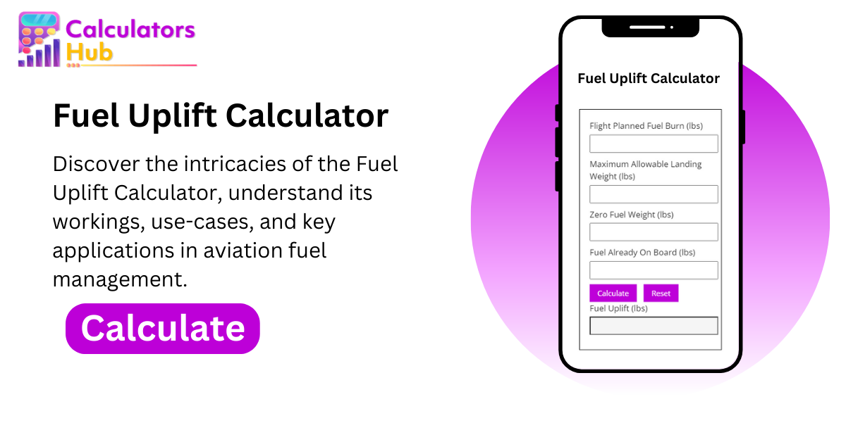 Fuel Uplift Calculator