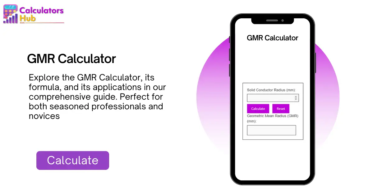 GMR Calculator