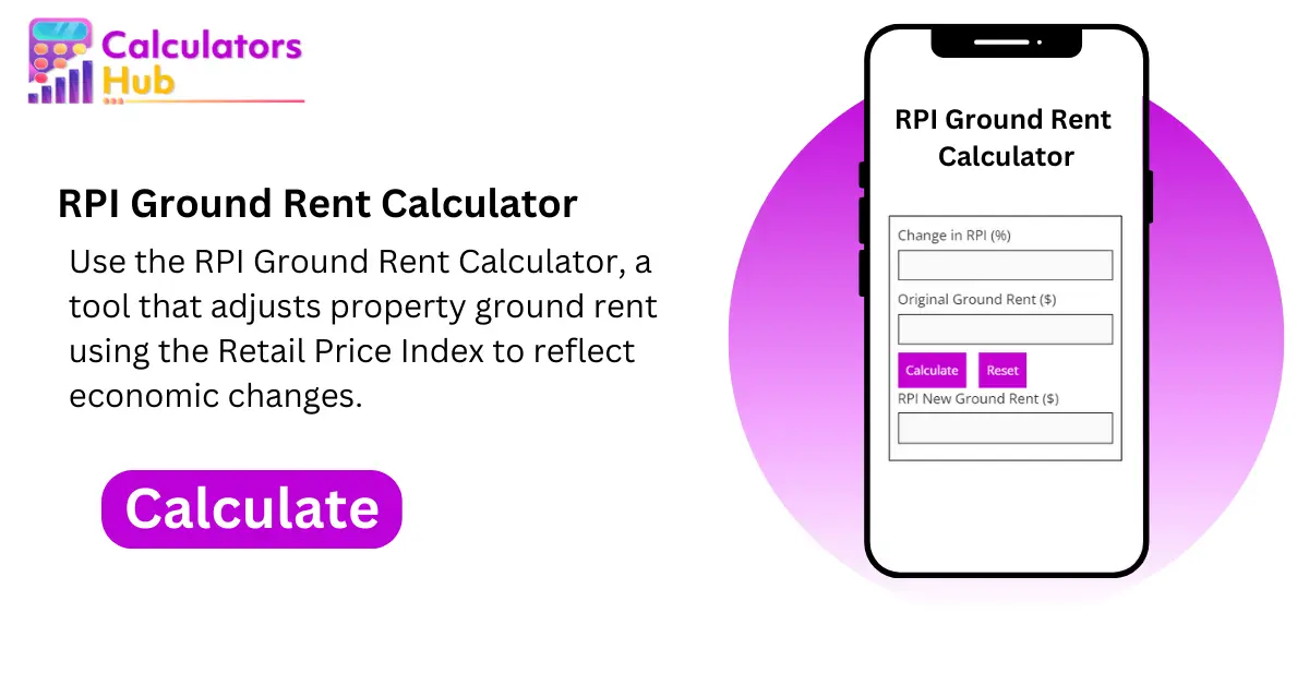 RPI Ground Rent Calculator