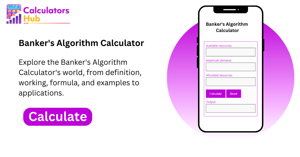 Banker's Algorithm Calculator