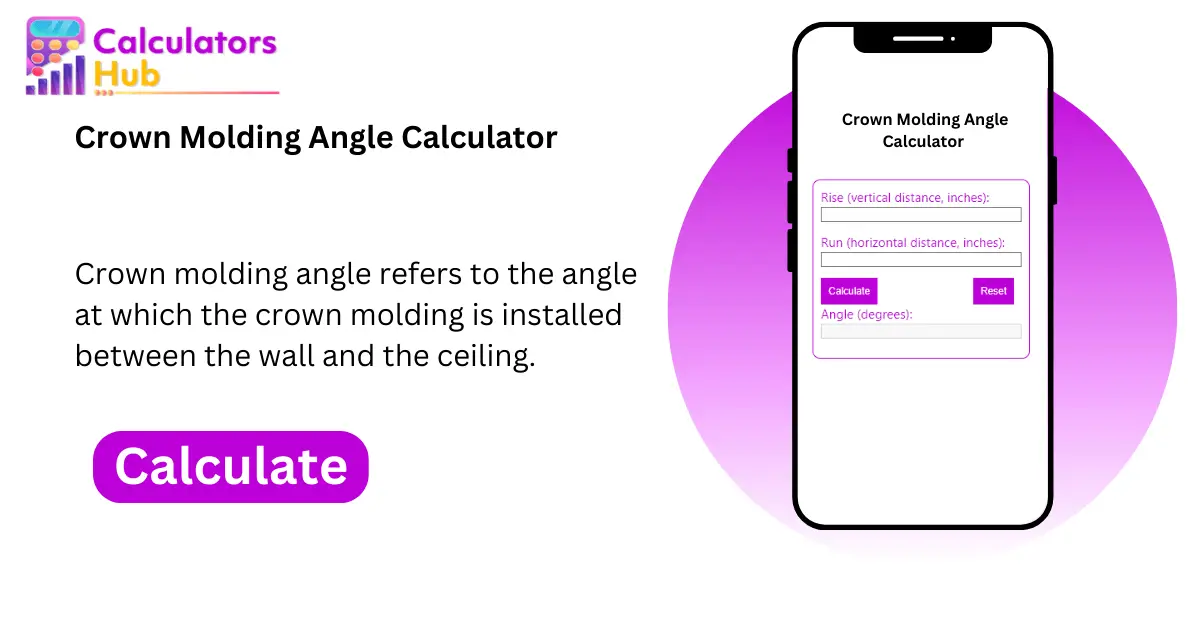 Crown Molding Angle Calculator (1)