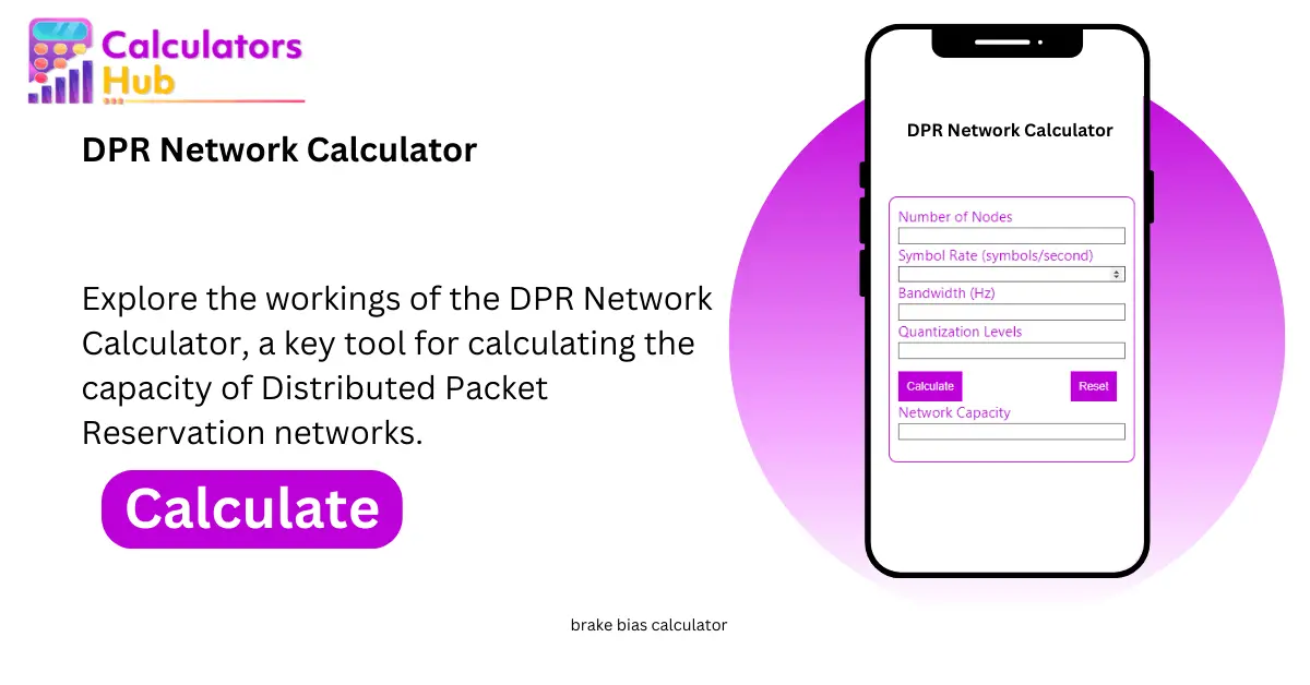 Calculateur de réseau DPR (1)
