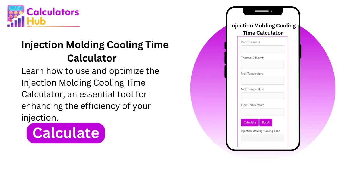Injection Molding Cooling Time Calculator (2)