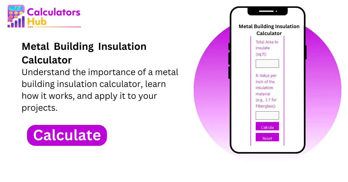 Metal Building Insulation Calculator (1)