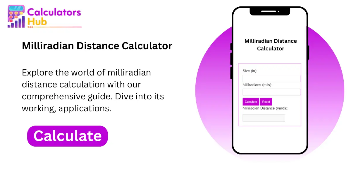 Milliradian Distance Calculator (2)