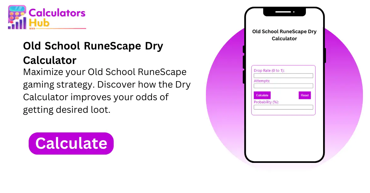 Old School RuneScape Dry Calculator (1)