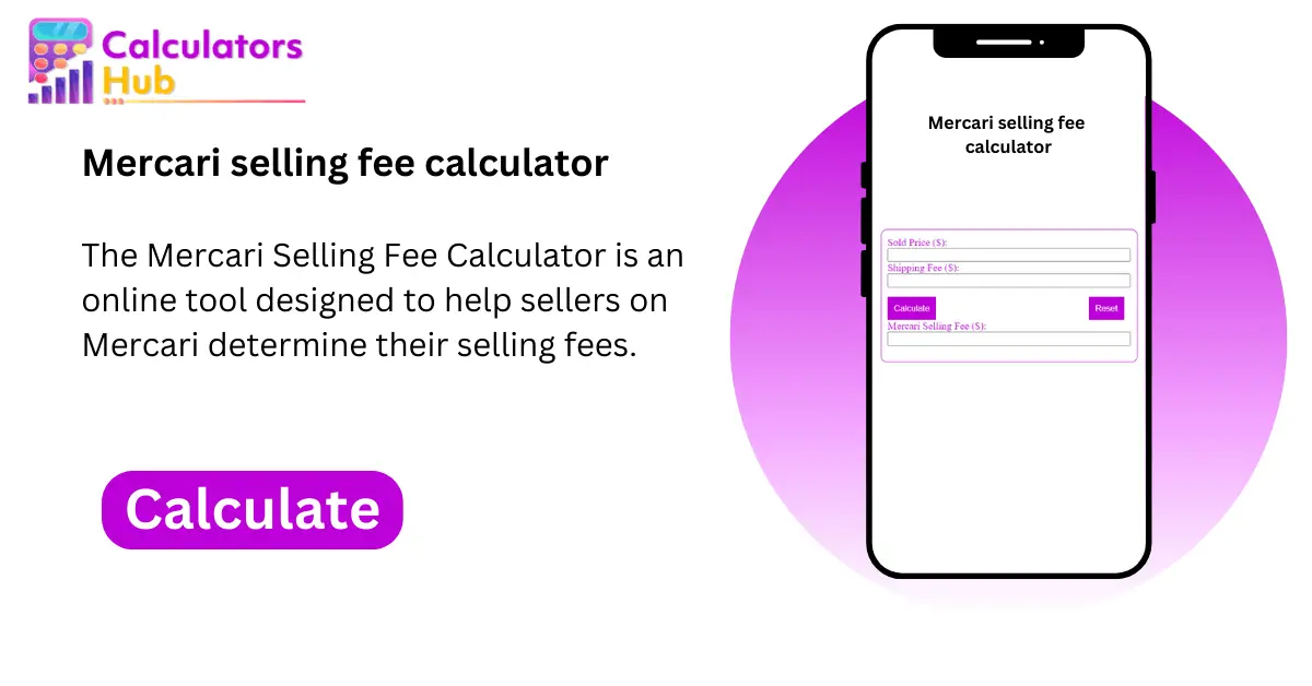 mercari selling fee calculator