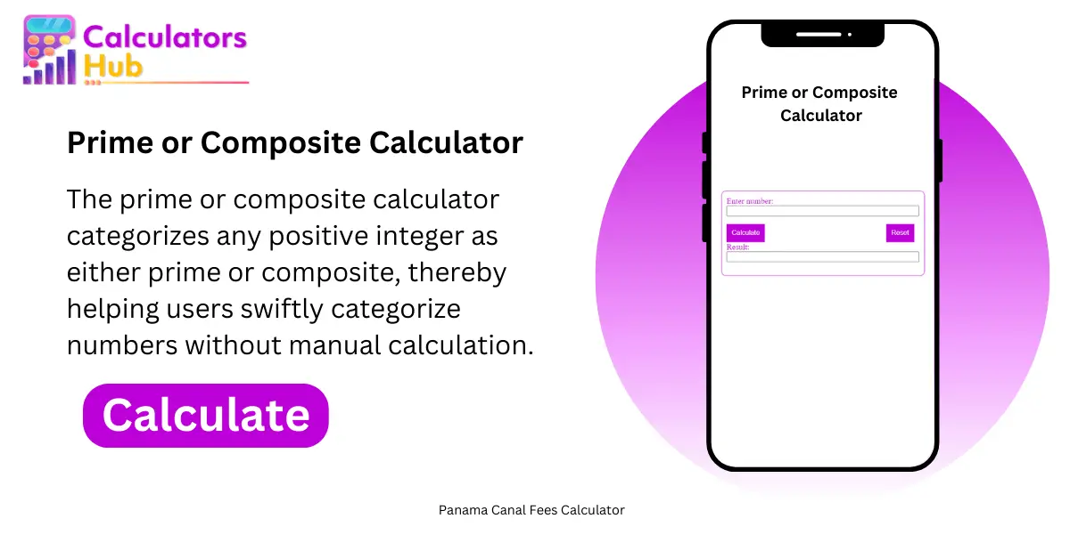Composite Or Prime Calculator