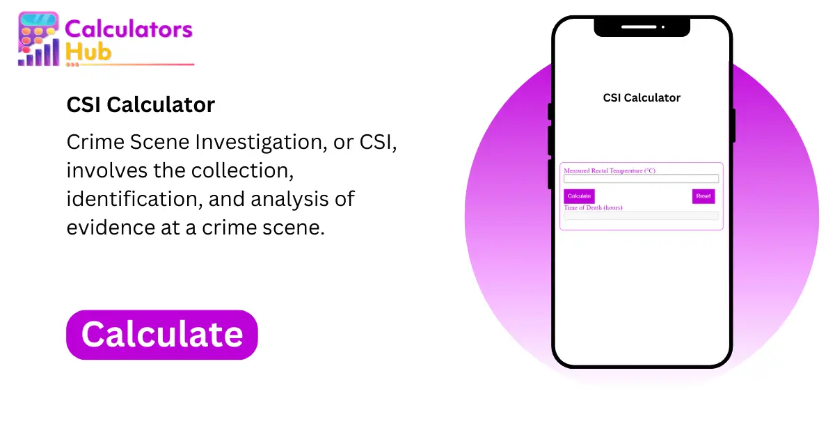 CSI Calculator