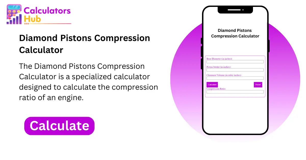 diamond compression calculator