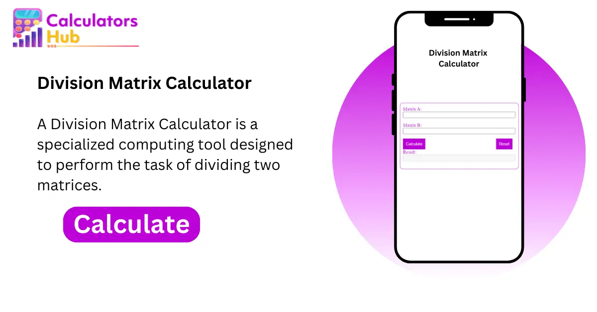 Division Matrix Calculator