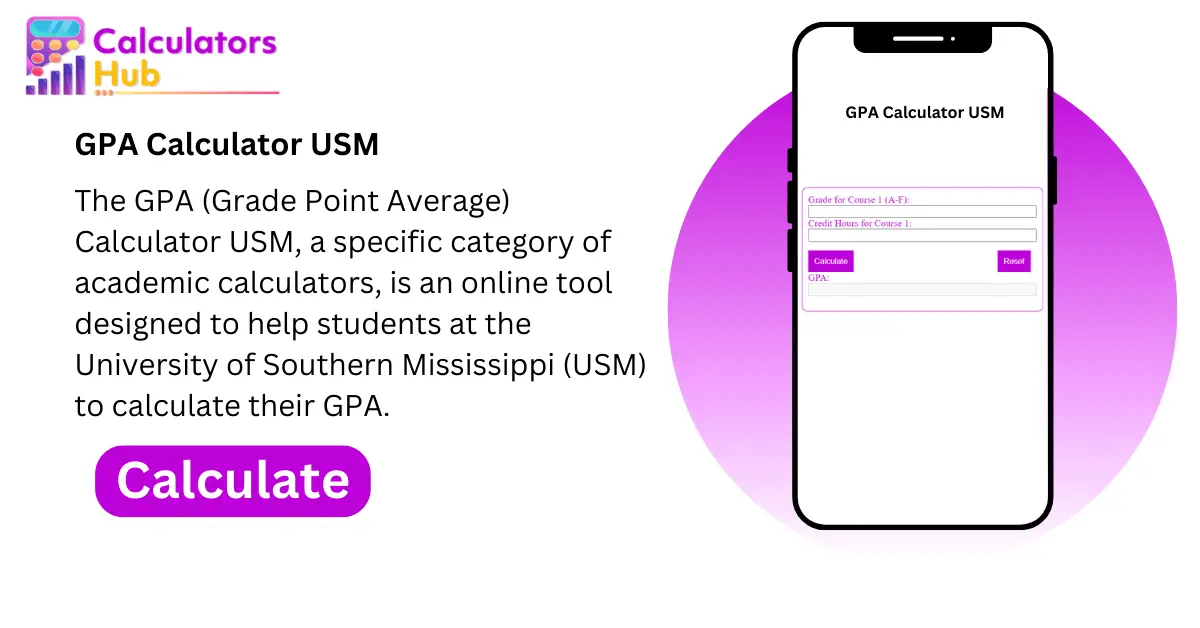 GPA Calculator USM