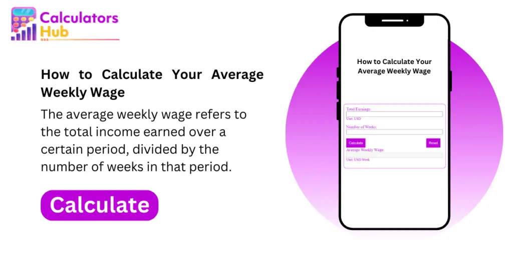 average-weekly-wage-calculator-online