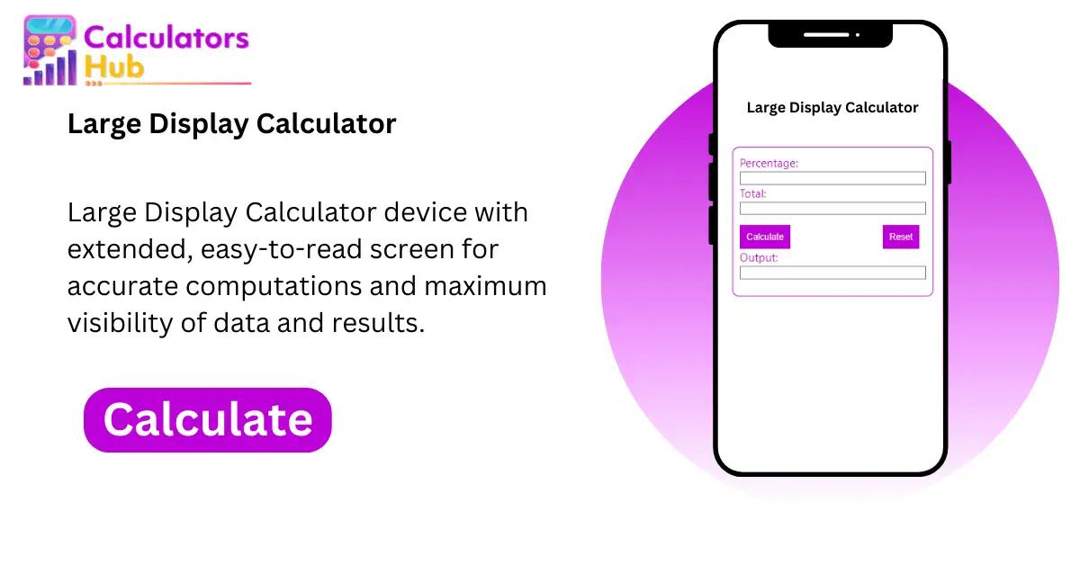 Large Display Calculator (1)