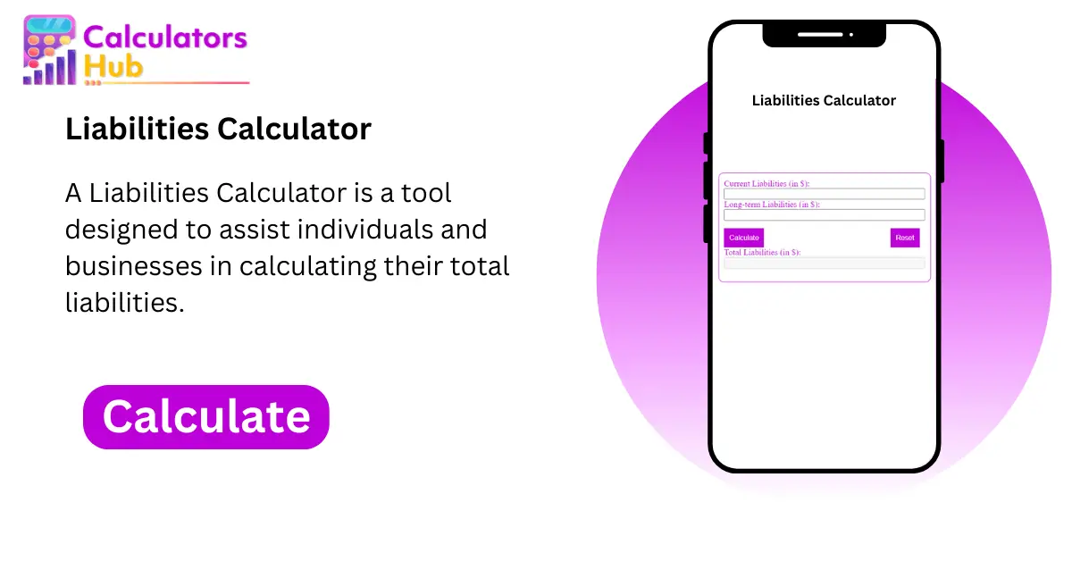 Liabilities Calculator