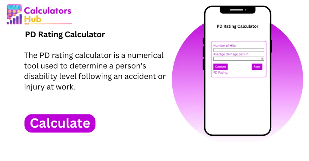 PD Rating Calculator Online