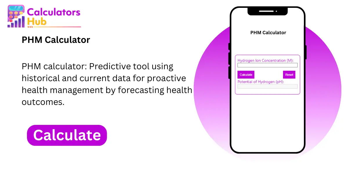 PHM Calculator Online PHM Calculator Online
