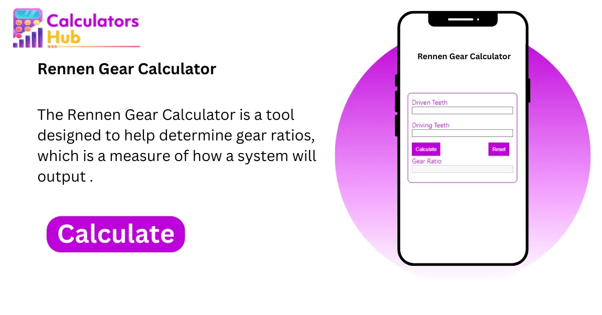 rennen gear calculator