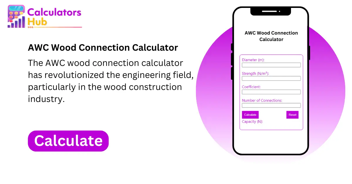 AWC Wood Connection Calculator