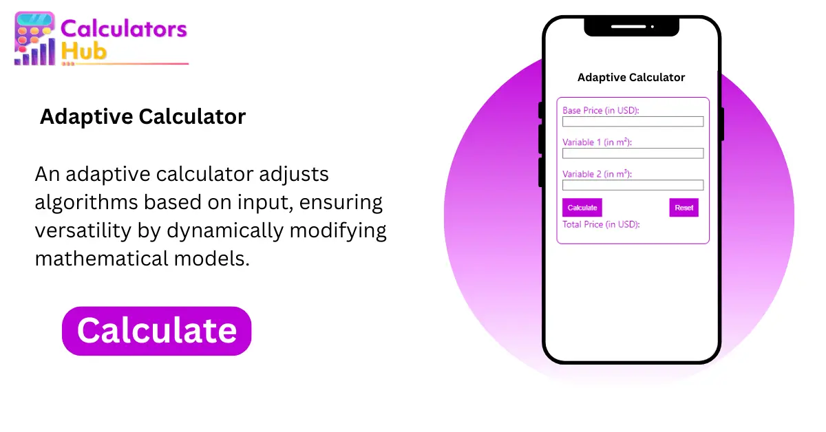 Adaptive Calculator