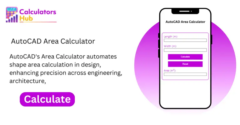 AutoCAD 面积计算器