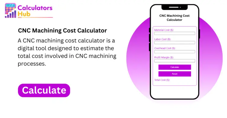 CNC Machining Cost Calculator