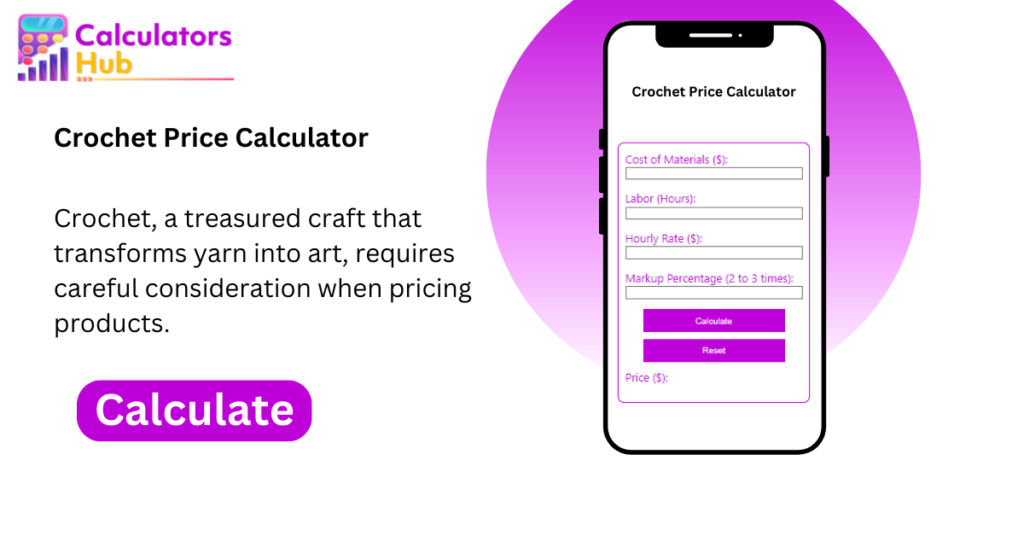 Crochet Price Calculator Online