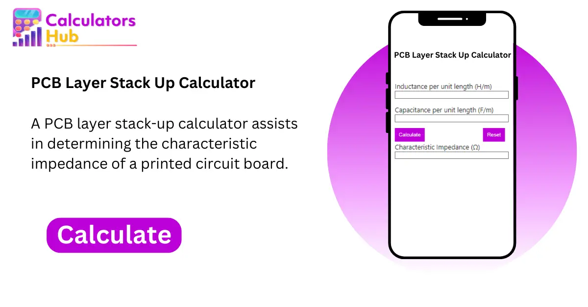 PCB Layer Stack Up Calculator