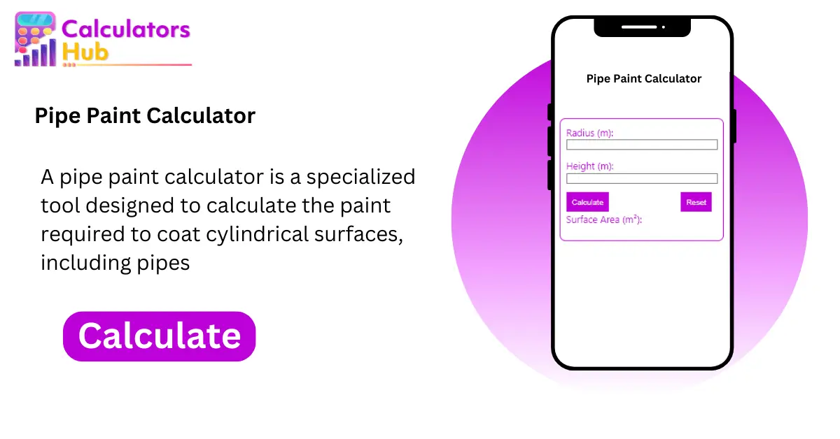 Pipe Paint Calculator
