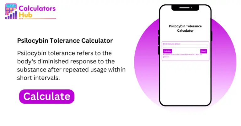 psilocybe calculator