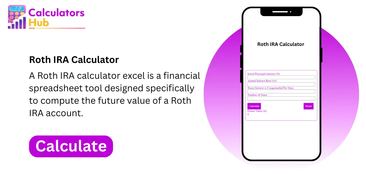 Roth IRA Calculator Online