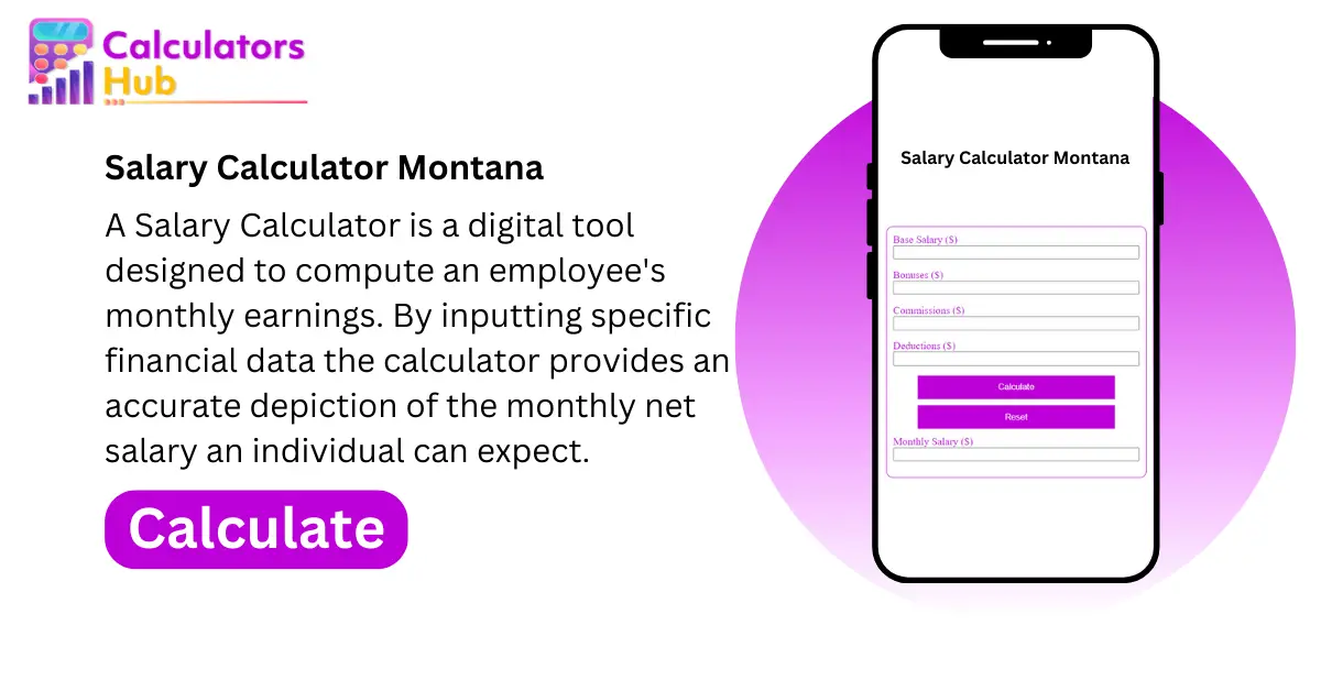 Salary Calculator Montana