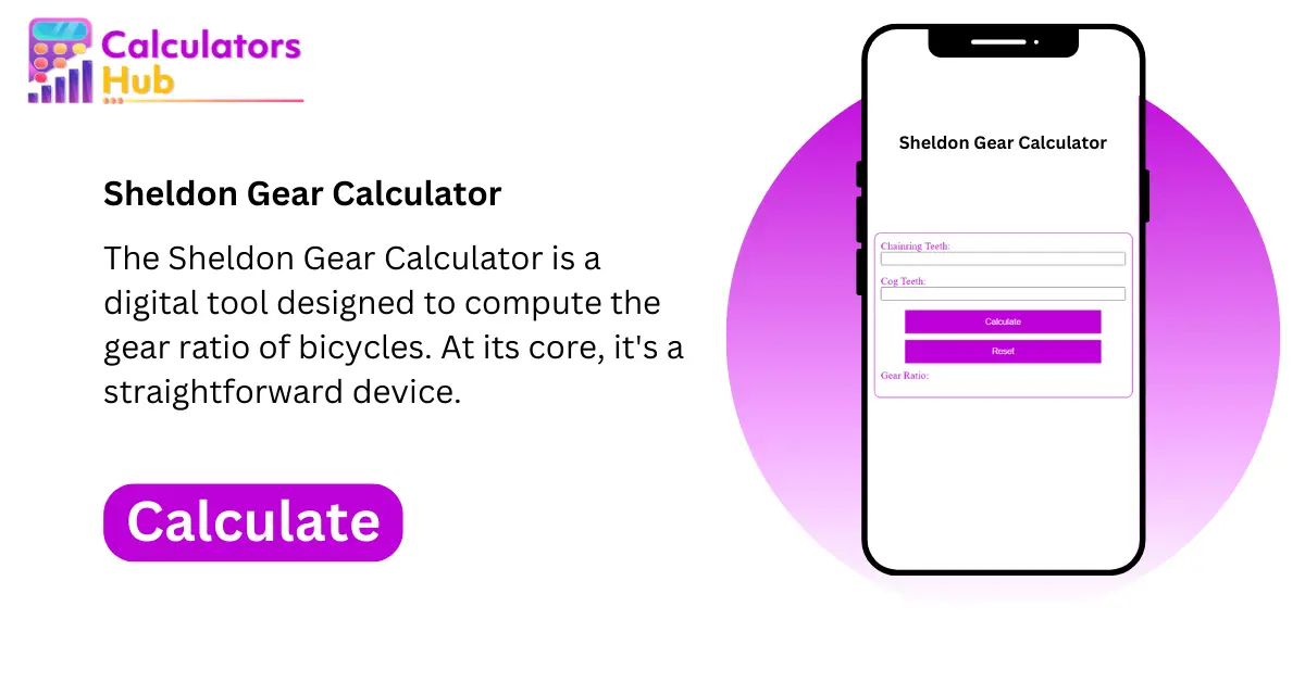 Sheldon Gear Calculator