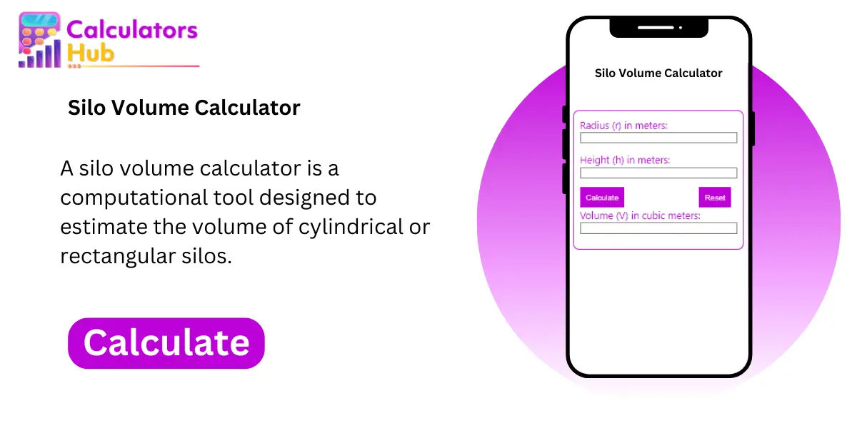 Silo Volume Calculator