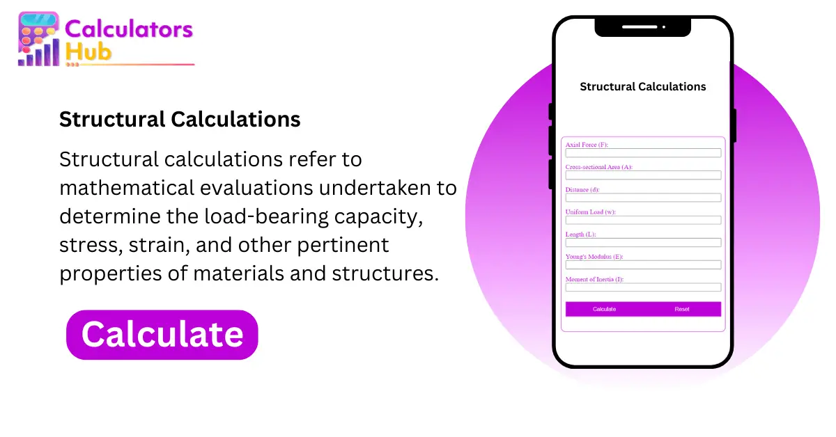 Structural Calculations