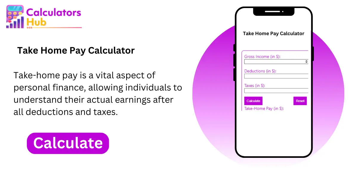 Take Home Pay Calculator Online