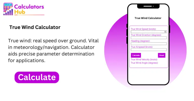 true wind calculator