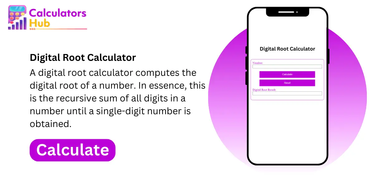 Digital Root Calculator