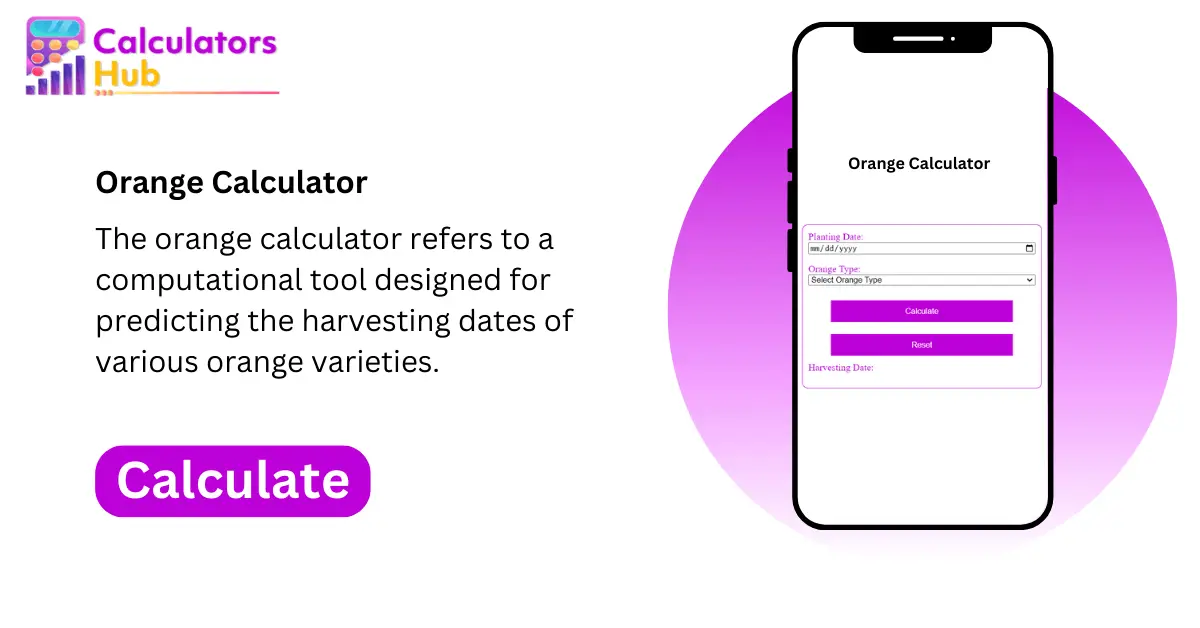 Orange Calculator