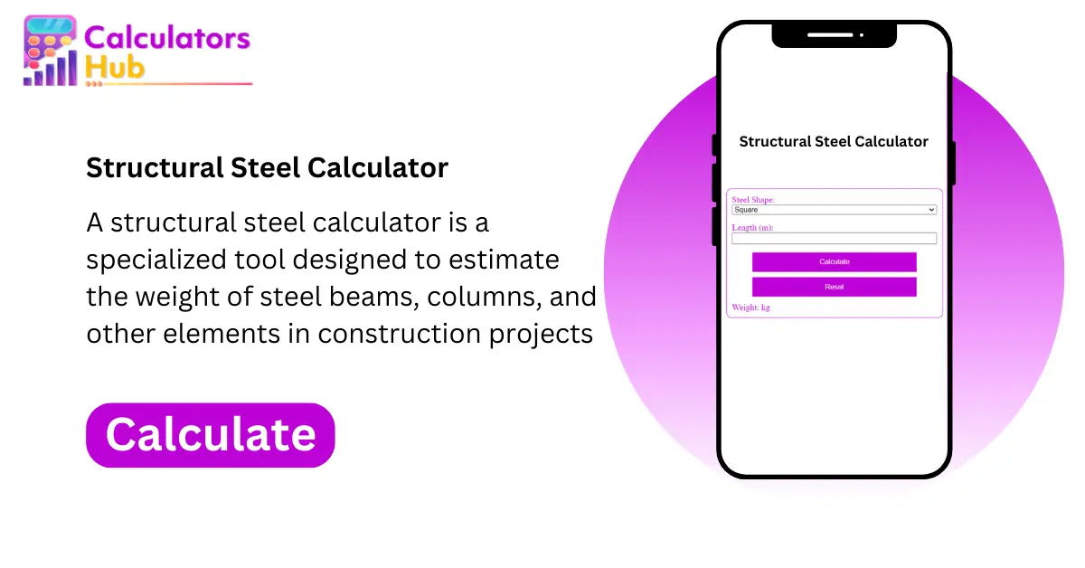 Structural Steel Calculator