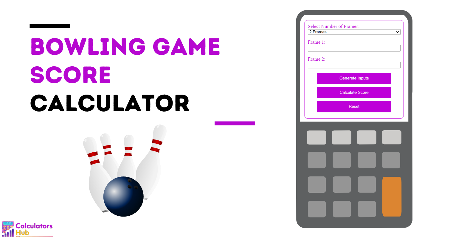 Bowling Game Score Calculator